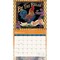 Brush Dance; Bless This Nest | 2027 13.75 x 24 Inch (Hanging) Monthly Deluxe Wall Calendar | Featuring the Artwork of Ninette Parisi | Linen Envelope | Foil Stamped Cover; Category:Wall Calendars; Image:4